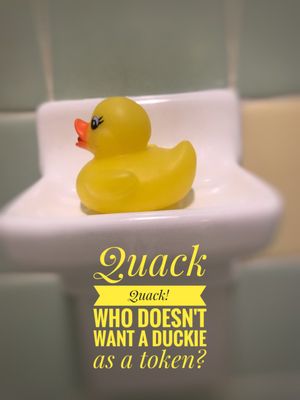 You even get a duckie for your bubble bath