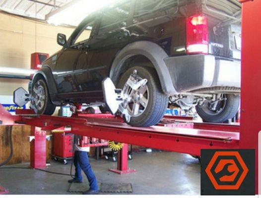 We offer 3-D wheel alignment  for most cars and trucks.