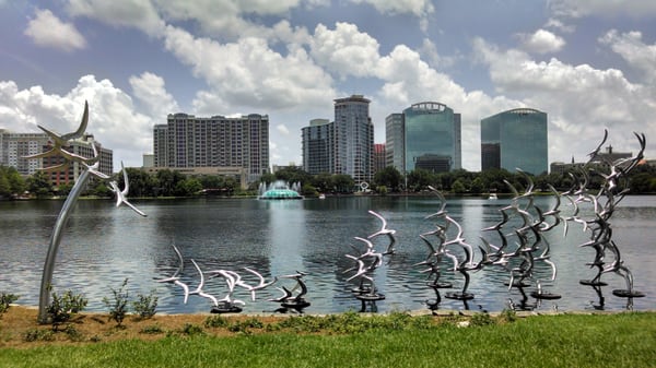 Beautiful Lake Eola