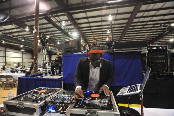 DJ Dollar at 2016 Bob Huggins Fish Fry