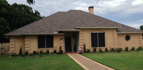 Residential brick home