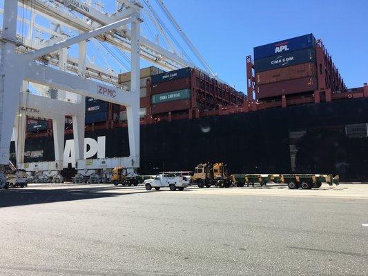 Partnered with the Port of Oakland