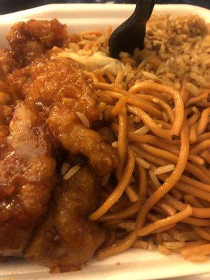 Best orange chicken, fried rice and chow mein in town I go back every time