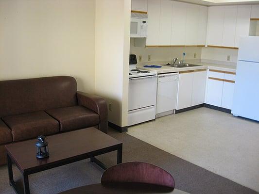 Living Room and Kitchen