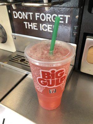 Free Big Gulp with $20 or more spent on gasoline