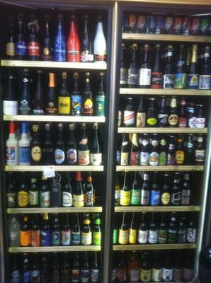 Rotating craft beer selection