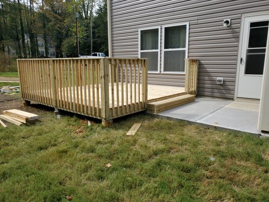 Need a deck built? Call us, we can help...