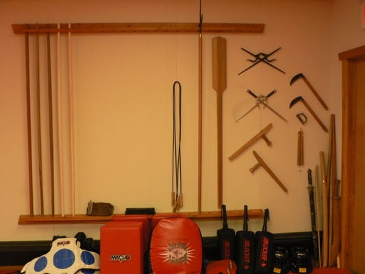 Weapons and training tools