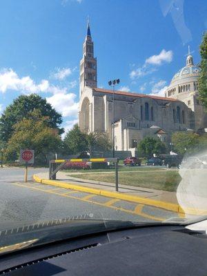 The Shrine of the Immaculate Conception in Brookland NE DC. also home of American Dream Realty real estate company a minority owned business