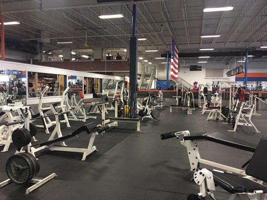 Part of the weight area