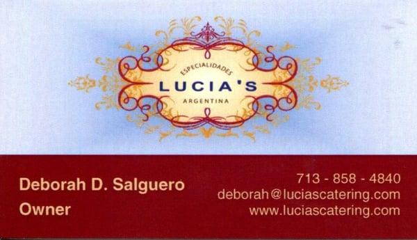 Lucia's Especialidades Argentina