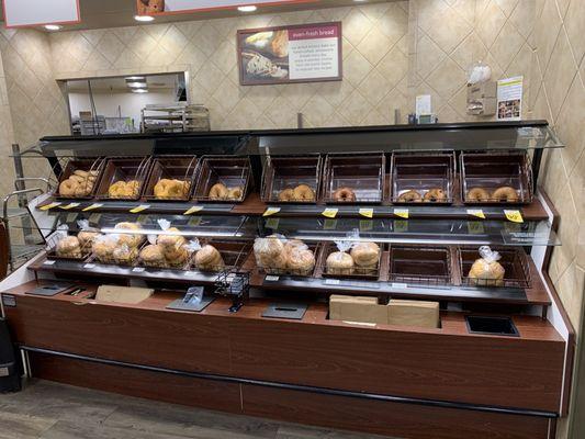 Bagel area.