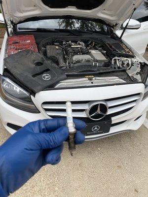 Tuneup on a Mercedes