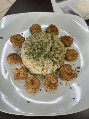 Fried Shrimp w/ Rice