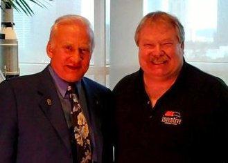 RJ McHATTON shooting interview with Buzz Aldrin