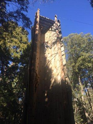 Climbing tower