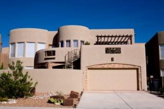 Adobe Home Garage Door