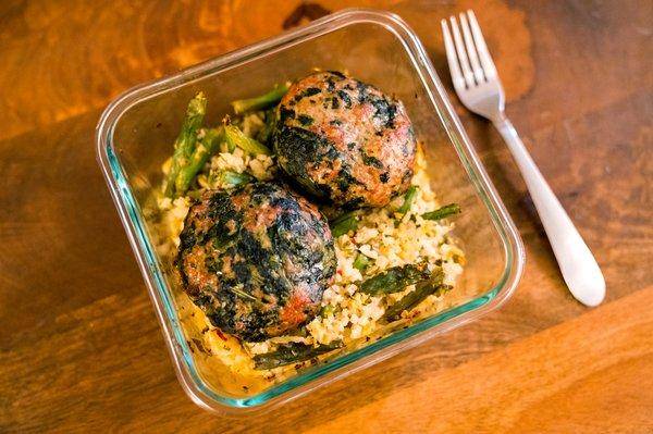 Lamb Kofta and Cauliflower Rice