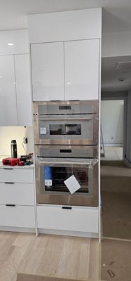 New Thermador kitchen appliances installed