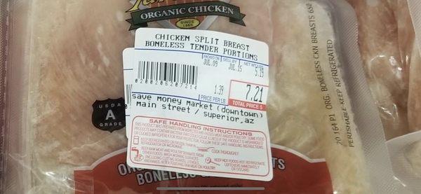 Expired meat