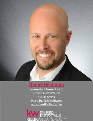 Dan Benjamin, your trusted real estate partner. Ask me anything, I am here to help!