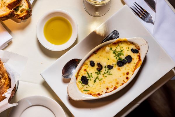 Gnocchi, La Sirène Soho, French Restaurant.