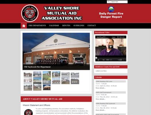 Fire Department Web Design