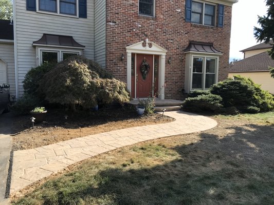 Techo bloc Blue 60 Walkway