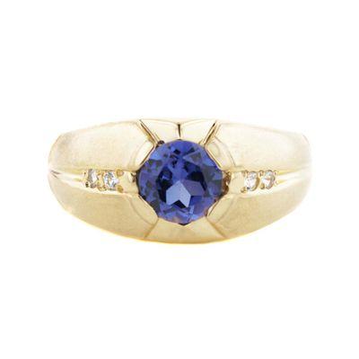 Men's Sapphire Ring