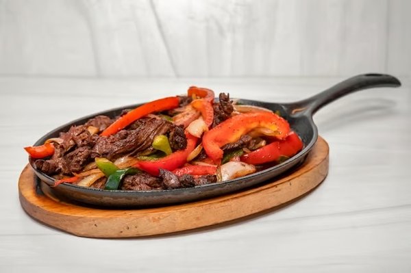 Steak fajitas