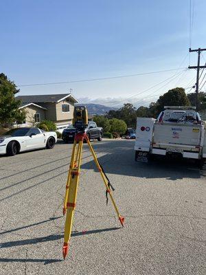 Surveying in Bay Area.