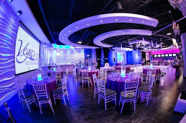 Vegas NJ is a state of the art, modern and chic event venue. Great for Weddings, Sweet 16s, Bar/Bat Mitzvahs, Corporate events and more!