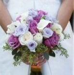 An English Garden wedding bouquet.