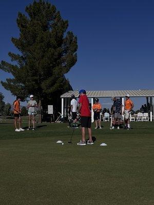 Junior Golf coached by Par Excellence Golf School at Augusta Ranch Golf Club