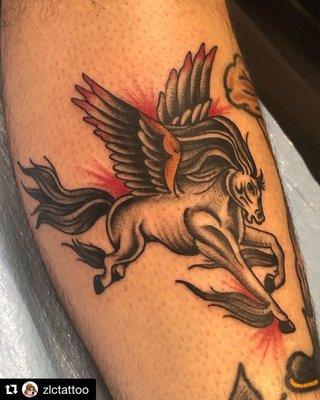 Classic Pegasus design from Zach Castañeda