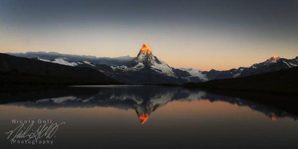 The Matterhorn at dawn, Switzerland