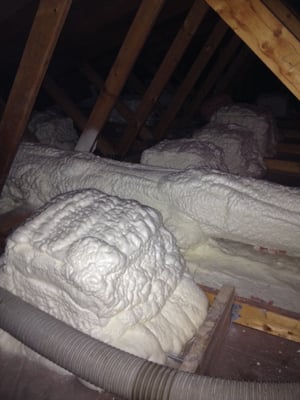 Attic air sealing