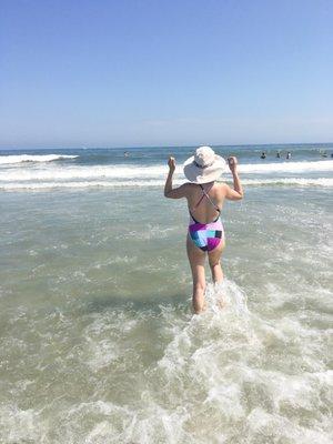 The water is silky and the sand is cotton soft. Love this beach! 7.18.2020