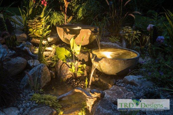 Low maintenance water feature