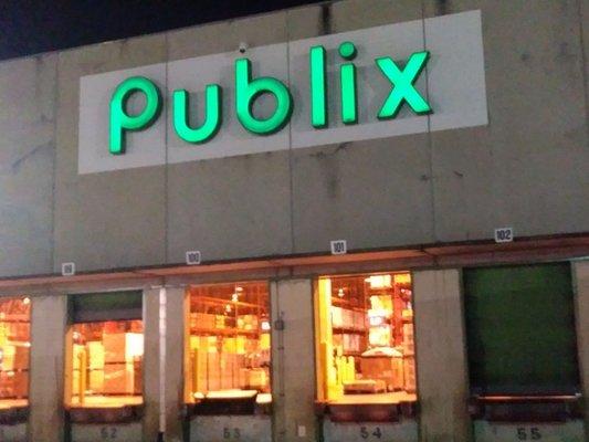 Publix loading/unloading dock