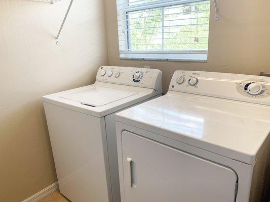 Washer and dryer