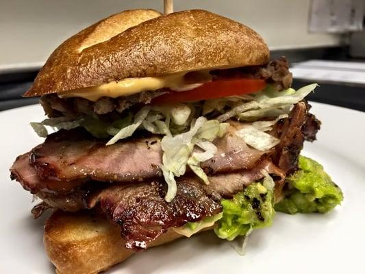 Sivlik Grill has a uniquely crafted lunch special every day of the week. Pictured here: House-smoked pork loin torta.