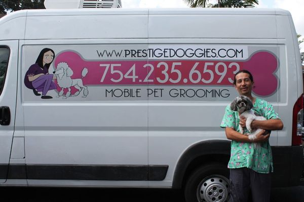 Mobile grooming at weston