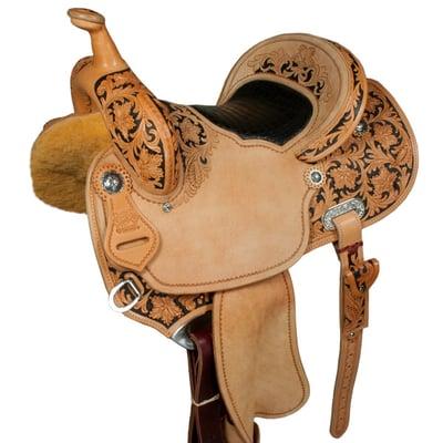 Burns Custom Barrel Saddle