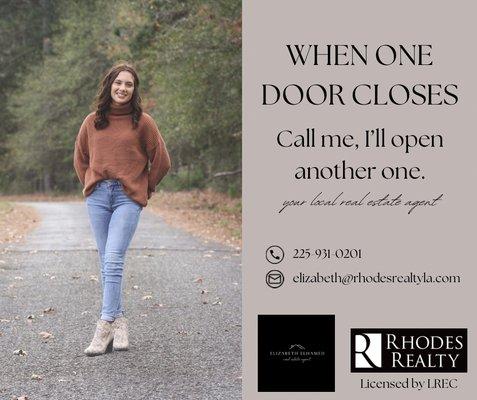 As your dedicated real estate agent, let's find your next dream home together. Contact me today!