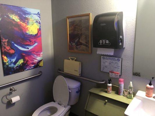 Lady's bathroom! Love it!