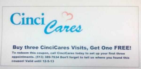 Print out our coupon!