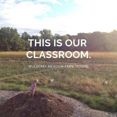 The farm is our classroom.