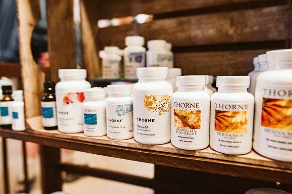 We carry the highest quality Supplements and Vitamins.