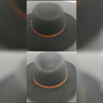 Wool hat professional hand cleaned